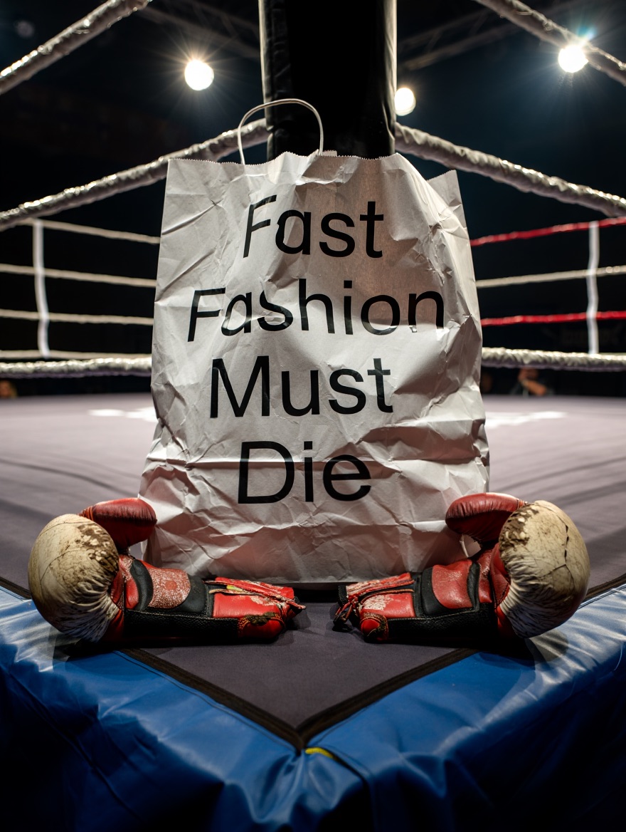 Fast Fashion Must Die — Advertising · Digital Art